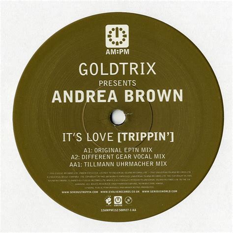 Goldtrix Presents Andrea Brown Its Love Trippin Original Different Gear Tillmann