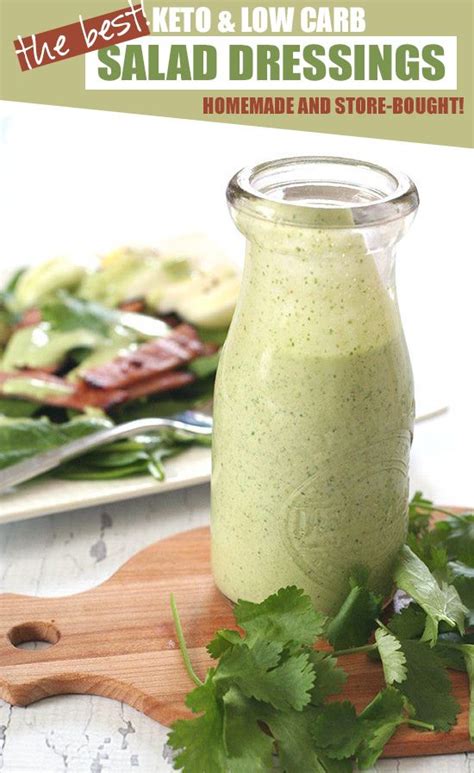 Quarter pounder, no bun, ketchup or cheese: Keto Salad Dressing Recipes | Keto salad dressing ...