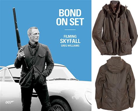 Daniel Craigs James Bond Skyfall Jacket Barbour Beacon Heritage Waxed