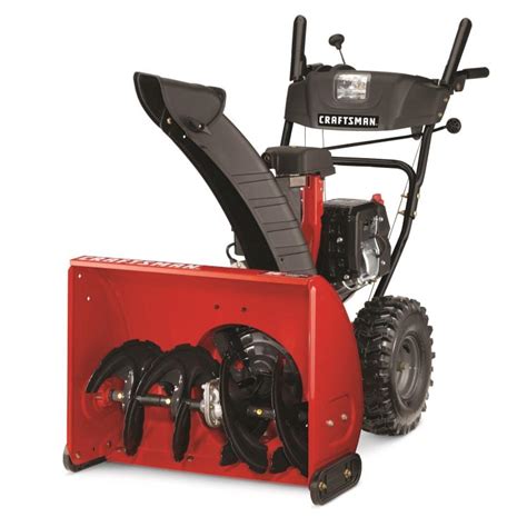 Craftsman 26 In 208cc Deluxe Two Stage Snow Blower W Electric Start