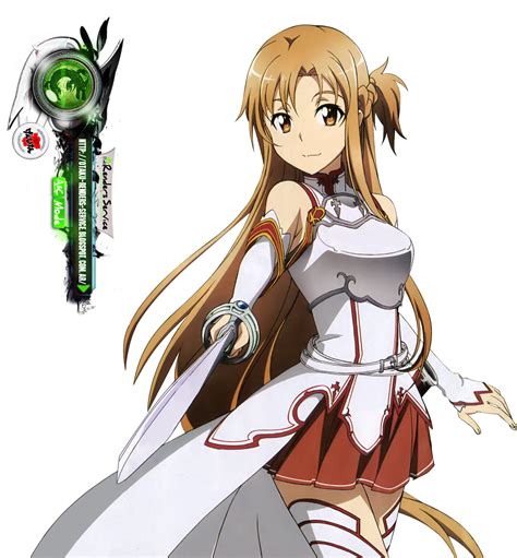 Sword Art Onlineasuna Kakoiii Sword Hd Render Ors Anime Renders