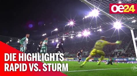 Offizieller account des sk puntigamer sturm graz. SK Rapid gegen SK Sturm Graz: Die Highlights - YouTube