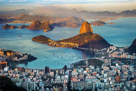 Panoramic View Of Rio De Janeiro By Gonzalo Azumendi