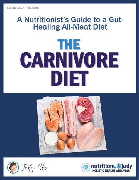 The Nutritionists Guide To The Carnivore Diet A Beginners Guide Nutrition With Judy