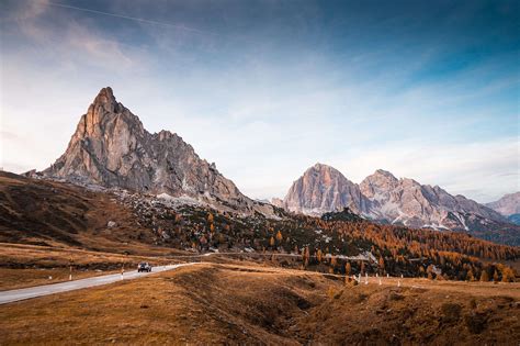 Alpine Roads At Passo Di Giau Dolomites Italy Free Stock Photo Picjumbo