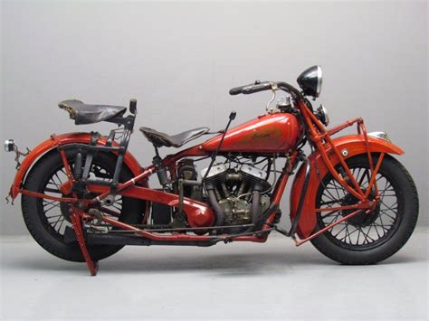Indian 1932 Standard Scout 750cc 2 Cyl Sv Yesterdays