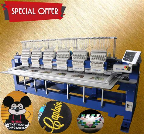 Ho1506h 6 Head Embroidery Machine Sewing Machine High Speed Multi