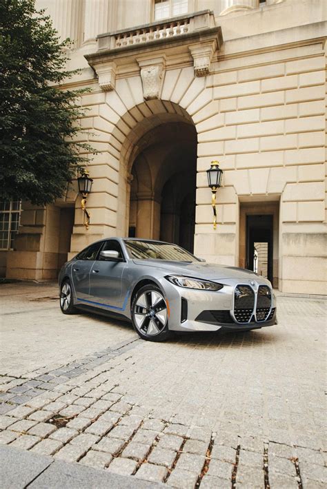 Bmw I4 Electric Car Stops In Washington For A Media Tour