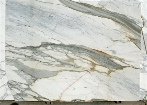 Calacatta Gold Select Marble Slab White Polished Italy