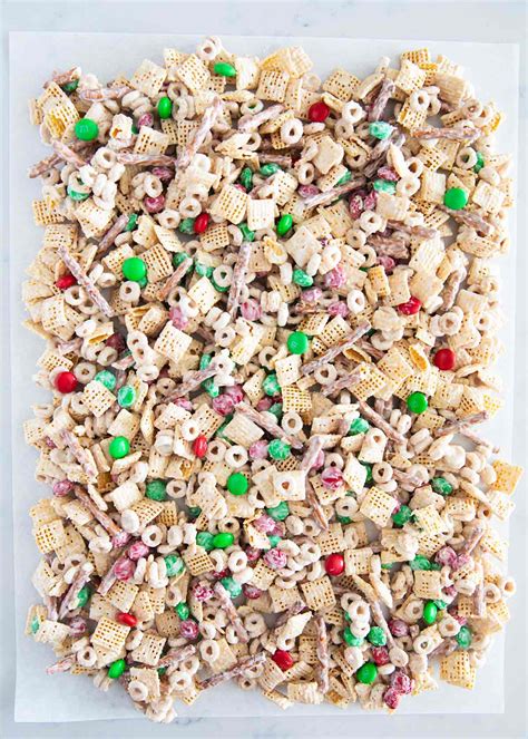 Easy Christmas Chex Mix 5 Ingredients