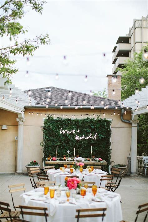 Design D Cor Backyard Bridal Showers Unique Wedding Receptions