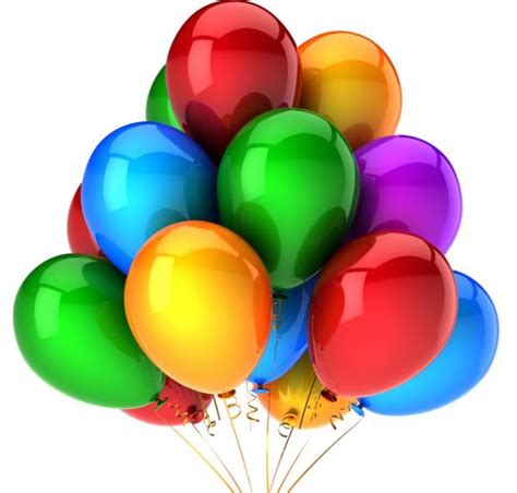 Real Birthday Balloons Bing Images Clipart Pinterest Birthdays