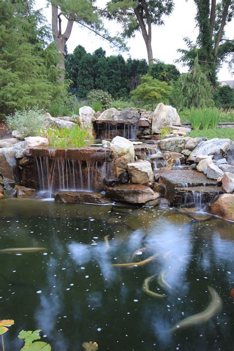 See more ideas about grotto design, grotto, prayer garden. The Essentials of Koi Pond Design & Maintenance in ...