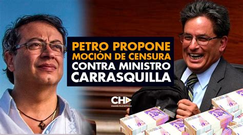Los congresistas de colombia debatirán hoy si avalan una moción de censura contra el ministro de defensa, diego molano, responsabilizado por la ciudadanía de la violencia policial contra las movilizaciones pacíficas. Petro propone moción de censura contra ministro ...
