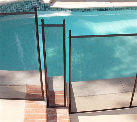 A removable mesh pool fence is installed by a professional who first confirms the layout you are comfortable working with. ChildGuard Mesh Removable DIY Pool Fence