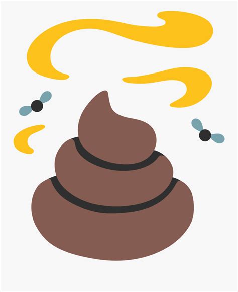 Smelling Poo Emoji Poop Emoji Without Face Free Transparent Clipart