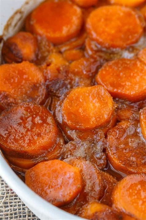 Sure, you can bake them whole, roast cubes or crispy fries, and even toss them. Candied Sweet Potatoes | Recipe | Candied sweet potatoes ...