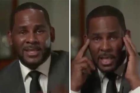 R Kelly In Tears On Cbs This Morning After Denying Charges Daily Star