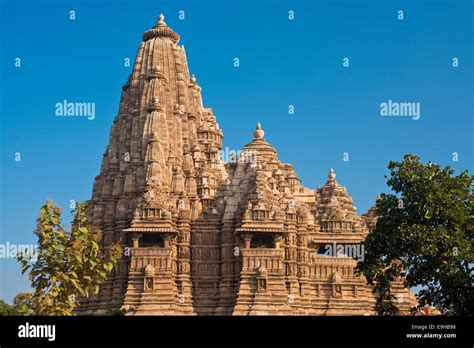 Hindu Temple Kandariya Mahadeva Temple Western Group Khajuraho Group