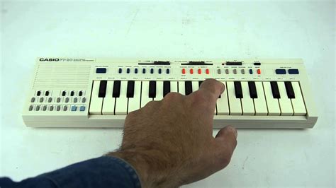 Vintage Casio Pt Electronic Keyboard Key Synthesizer Japan S