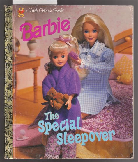 Barbie The Special Sleepover Little Golden Book By Francine Hughes