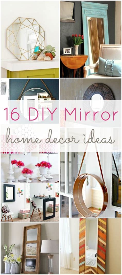 16 Diy Mirror Home Decor Ideas Do It Yourself You Will