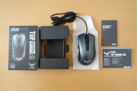 Asus Tuf M3 Review Packaging Weight Cable And Feet Techpowerup