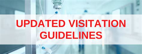 Sgmc Updated Visitation Policy And Guidelines Sgmc Health