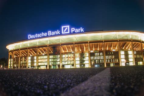 Mit der deutsche bank park direkt nebenan und vielen sportstätten in unmittelbarer umgebung ist für das „aktive leibliche wohl gesorgt! Deutsche Bank Park - Stadionwelt