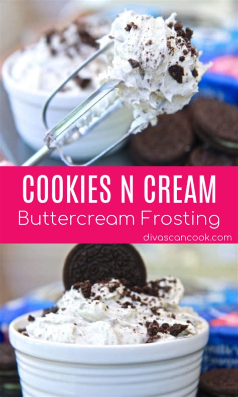 Cookies N Cream Buttercream Frosting Recipe Cookies N Cream Cookies