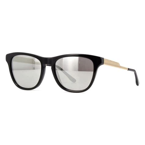 Stella Mccartney Sm4048 20556g Black Gold Clear Mirrored Sunglasses
