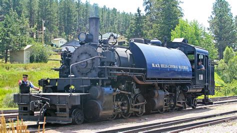 Black Hills Central Railroad 110 Mallet 2 6 6 2 Tenderlok Usa Diesel
