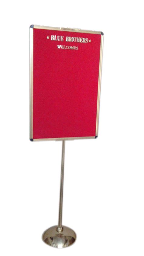 3 Feet Display Board With Stand Board Size 3 X 2 Feet Rs 14500