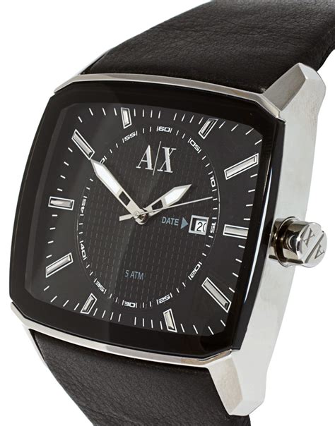 Armani exchange men's watches at argos. secretbargains2: Armani Exchange Watch With Leather Strap ...