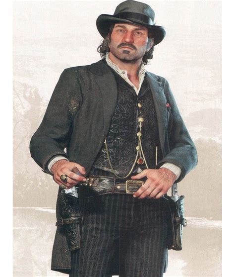 Red Dead Redemption 2 Game Dutch Van Der Linde Coat Jackets Creator