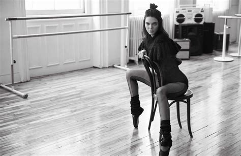 Kendall Jenner Poses In Dance For Me By Miguel Reveriego For Vogue Spain October Anne