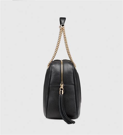 Buy and sell gucci shoulder bags handbags on stockx, the marketplace for new handbags from top brands that are guaranteed authentic. Gucci Soho Leather Shoulder Bag in Black - Lyst