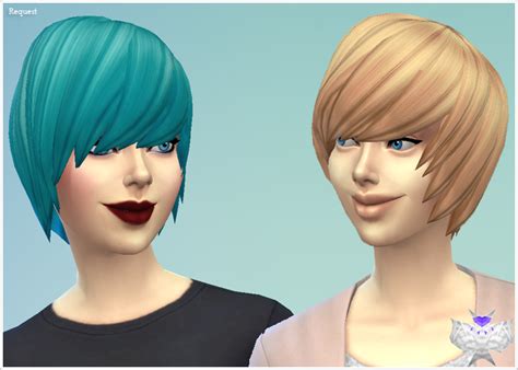 Cabelo Emo Para Mulheres The Sims 4 Pirralho Do Game