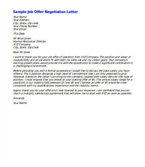Legal separation letter template separation agreement template 13. Salary Negotiation Letter | Template Business