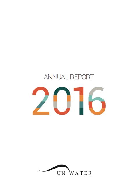 This is annual report 2016 by genesis church on vimeo, the home for high quality videos and the people who love them. UN-Water Annual Report 2016 | UN-Water