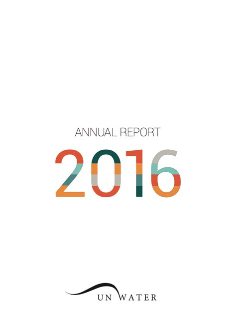 Enz is a crown agency responsible for promoting new zealand education to an international audience. UN-Water Annual Report 2016 | UN-Water