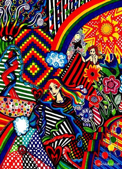 Rainbow Doodle By Ithelda On Deviantart