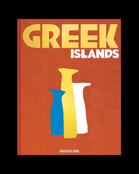 Libro Assouline Greek Islands Peyrelongue Chronos