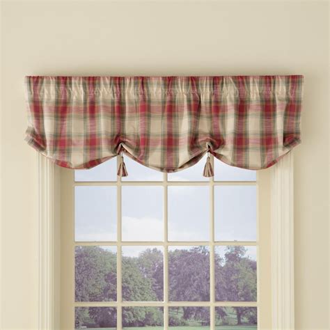 Country Living Casual Plaid Window Valance Shop Your Way Online