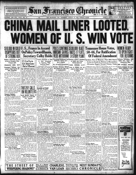Here's what the newspaper front pages looked like when women got the
