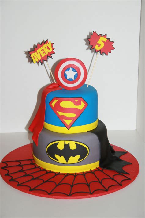 Pin By Moma Le Blog On Boys Bday Party Ideas Superhero Birthday Cake