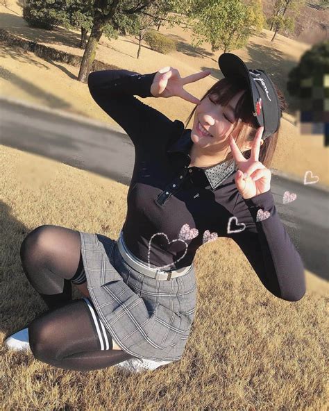 新矢皐月さんのインスタグラム写真 新矢皐月instagram「撮影で外で着させていただきました！！﻿ はやくゴルフデビューしたいなぁ⛳