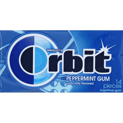 Orbit Gum Sugarfree Peppermint Caseys Foods