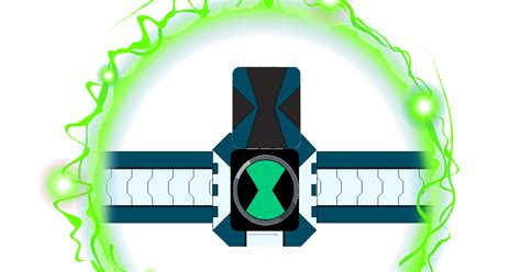 Cut Out Printable Ben 10 Omnitrix Template