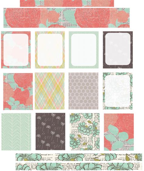 Pretty Patterns Free Planner Printable Free Planner Stickers